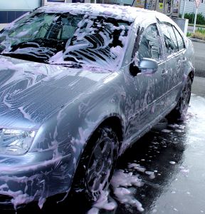 soapy car