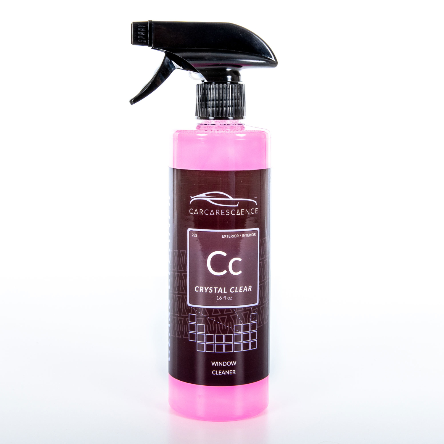 Crystal Clear Glass Cleaner Car Care Science